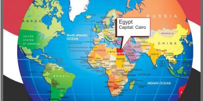 Локација Каиро на мапи света