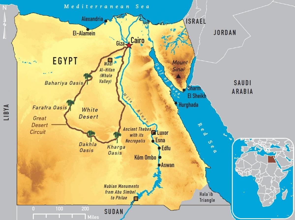 Каиро на мапи света
