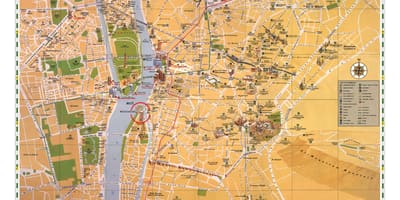 Каиро знаменитости карта