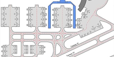 Терминал аеродрома у Каиру и у 3 мапи